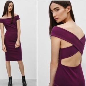 Aritzia Talula Varndell Off the Shoulder Dress Size XXS